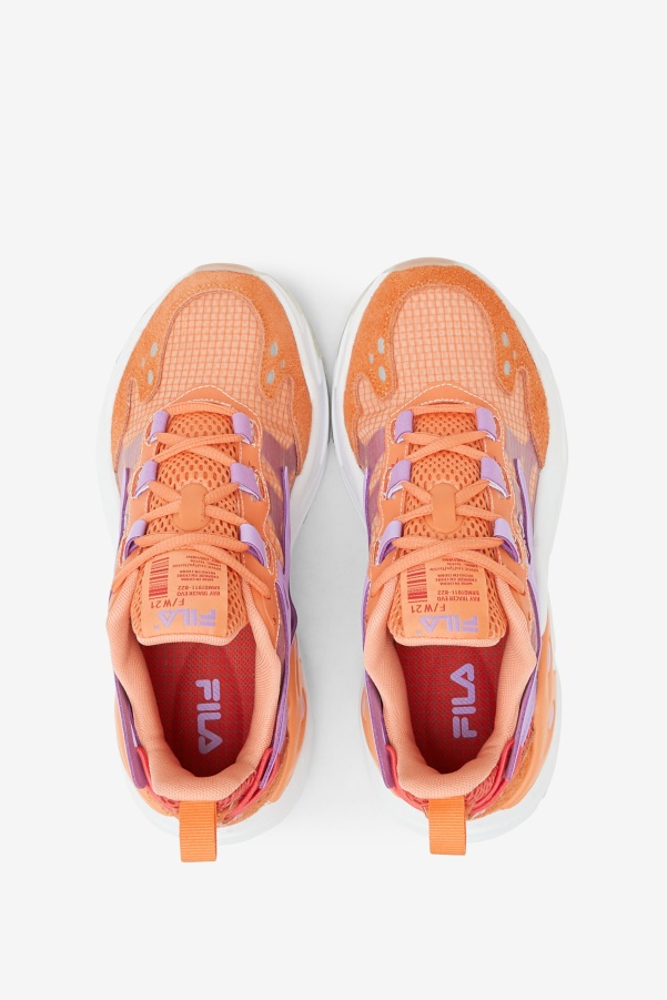 Women's Ray Tracer Evo Orange/Cayenne/White Fila