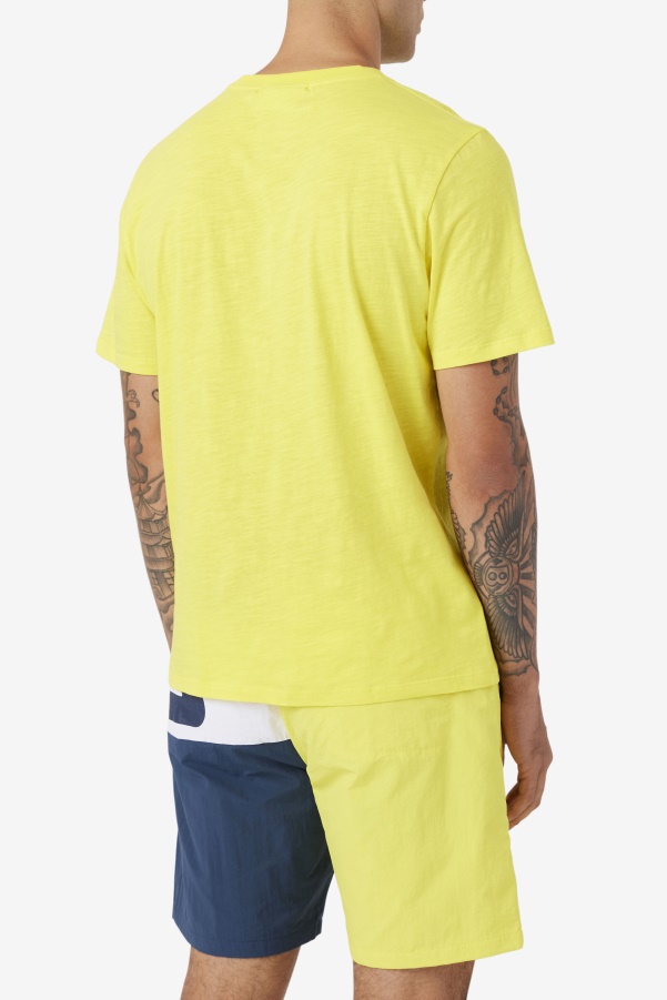 Fila Yellow/Navy Dilki Crew