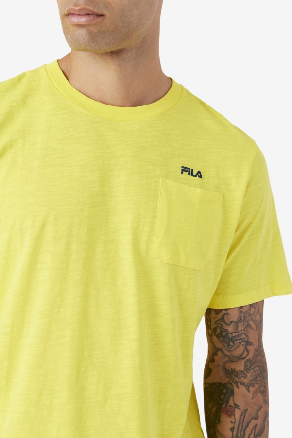 Fila Yellow/Navy Dilki Crew