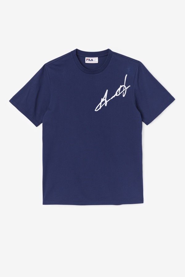 Fila Navy Grant Hill Cormac Tee