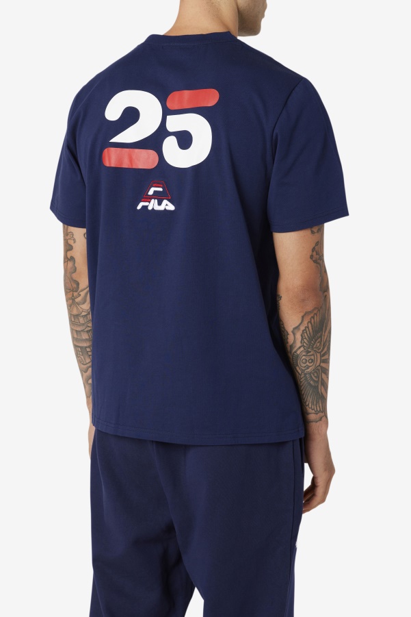 Fila Navy Grant Hill Cormac Tee