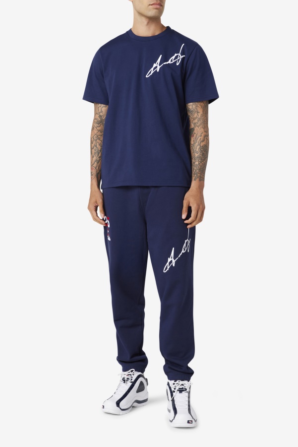 Fila Navy Grant Hill Cormac Tee