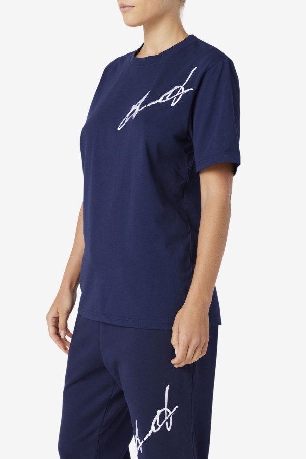 Fila Navy Grant Hill Cormac Tee