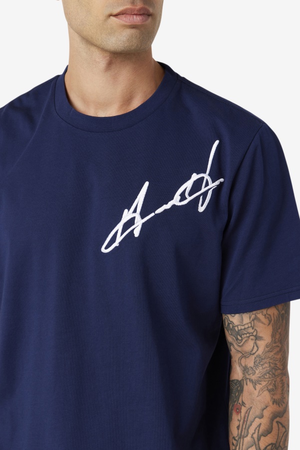 Fila Navy Grant Hill Cormac Tee