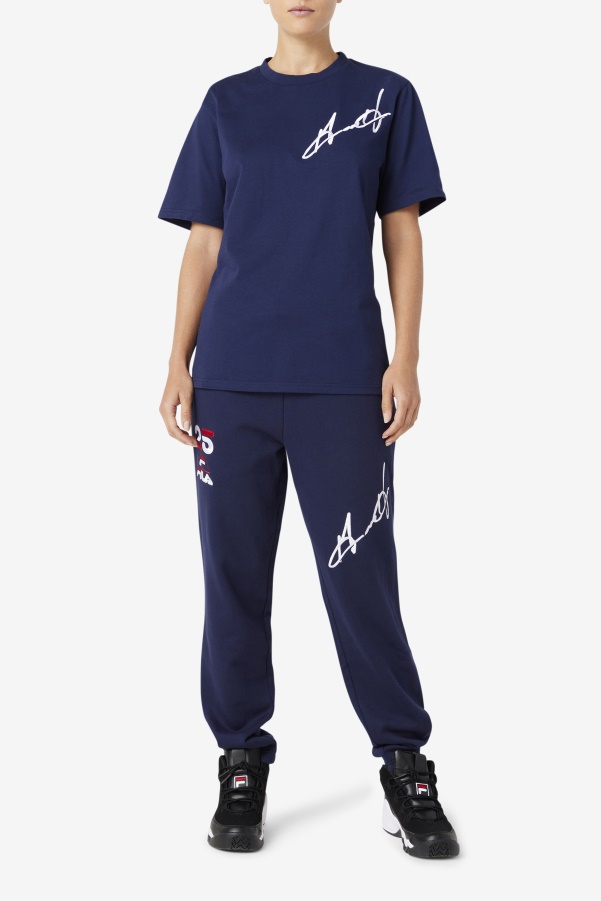 Fila Navy Grant Hill Cormac Tee