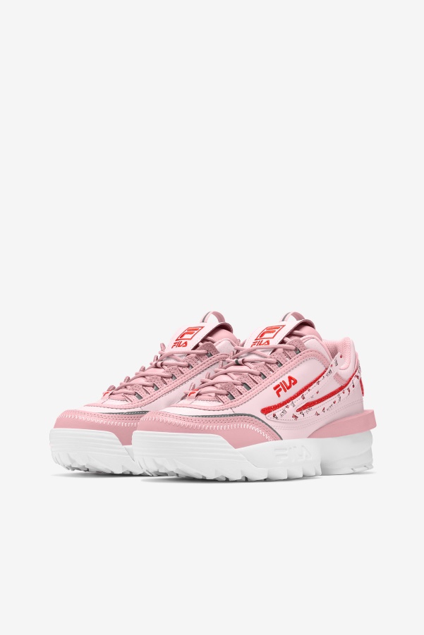 Fila Coral Blush/Pink/White Women's Disruptor 2 Exp
