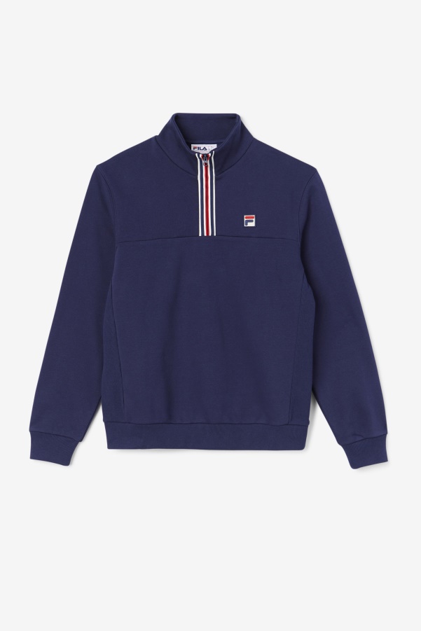 Weston Half Zip Navy Fila