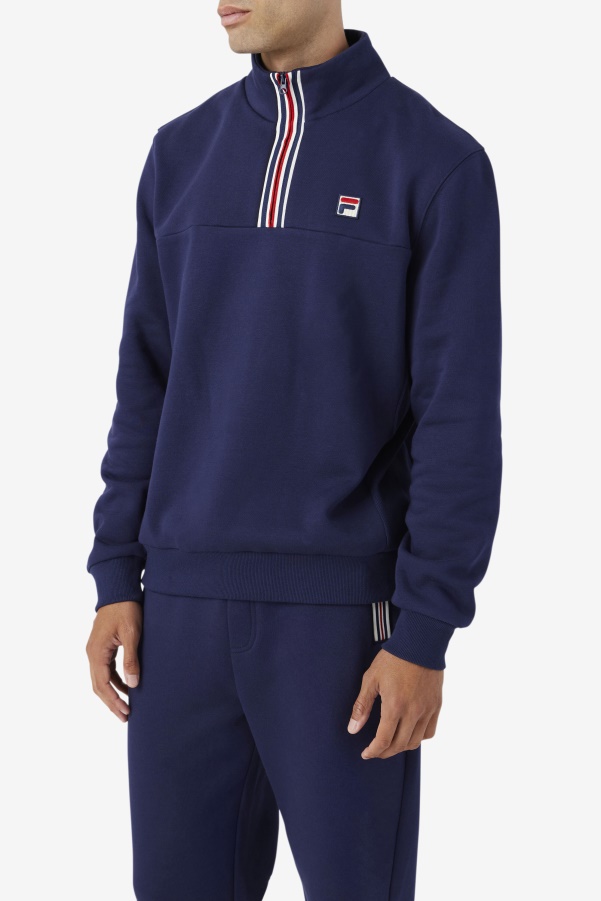 Weston Half Zip Navy Fila