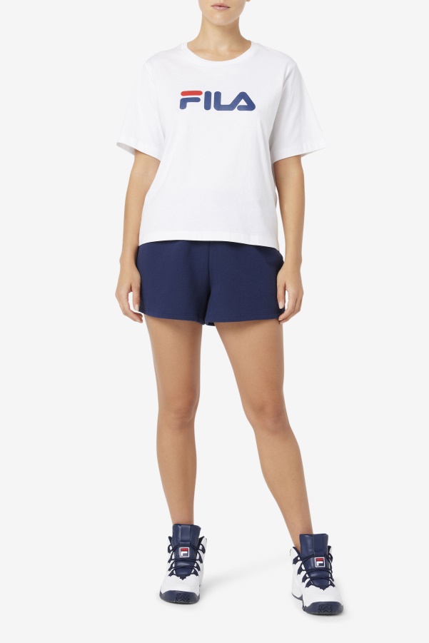 White Thea Tee Fila
