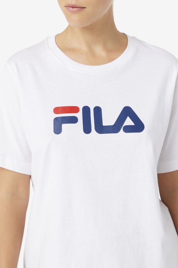 White Thea Tee Fila