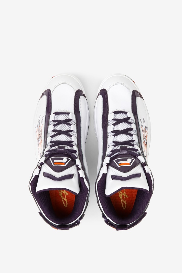 White/Purple Pennant/Orange Fila Women's Grant Hill 2 History