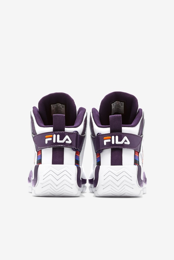 White/Purple Pennant/Orange Fila Women's Grant Hill 2 History