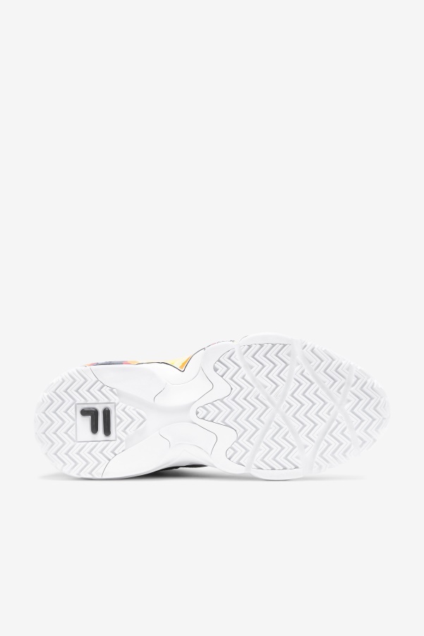 Fila Black/Red Orange/Red Men's MB