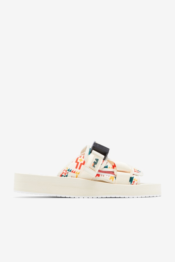 Fila Men's Sol-Slide V2 Gardenia/June Bug/Adobe