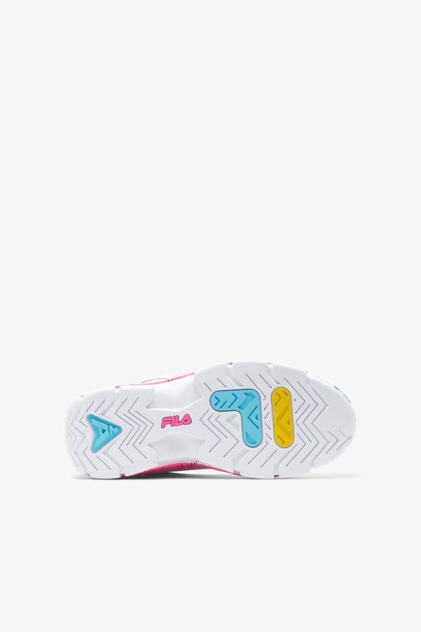 Little Kids' Grant Hill 2 Fila White/Pink/Bluefish