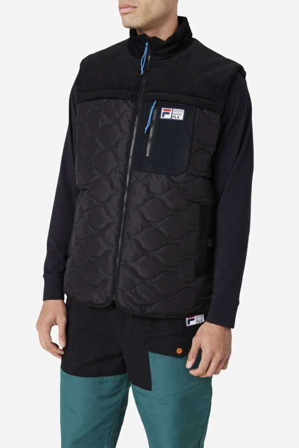 Fila Black Crag Vest