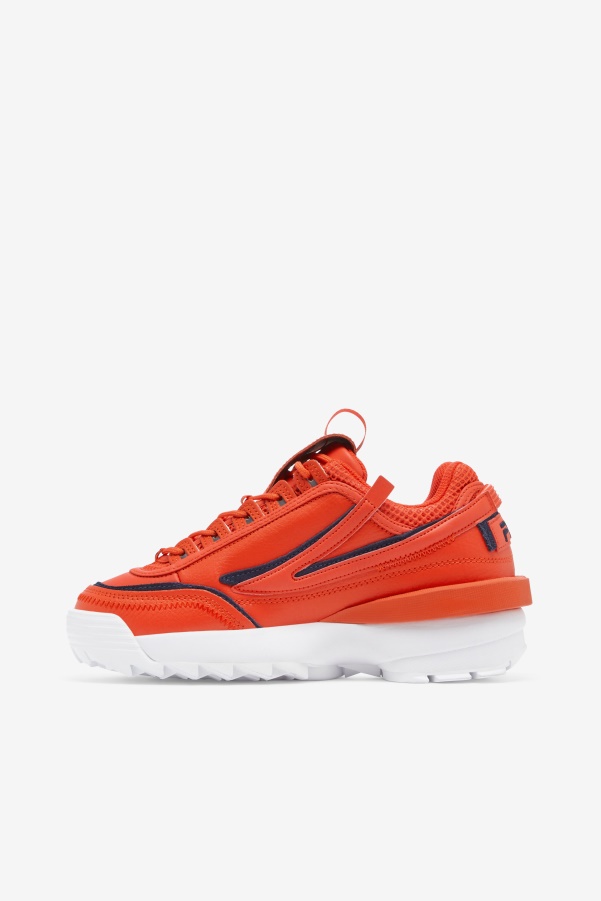 Women's Disruptor 2 Exp Fila Orange.Com/Navy/White