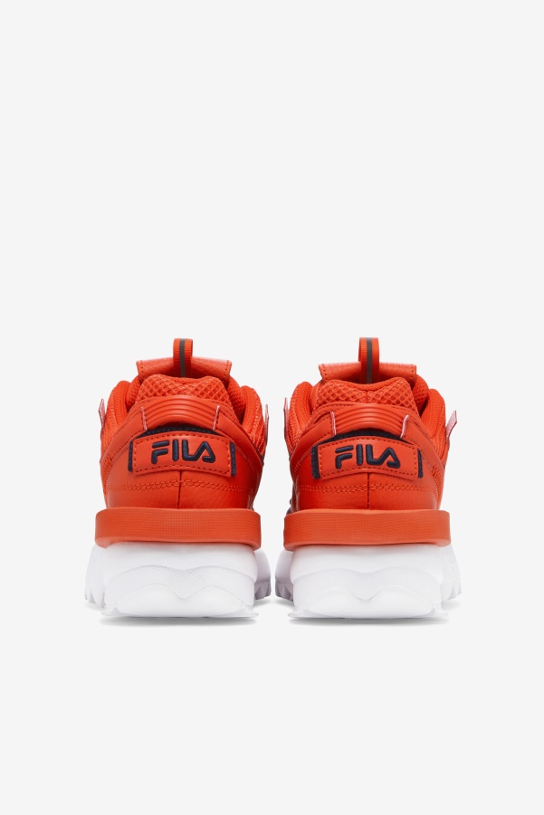 Women's Disruptor 2 Exp Fila Orange.Com/Navy/White