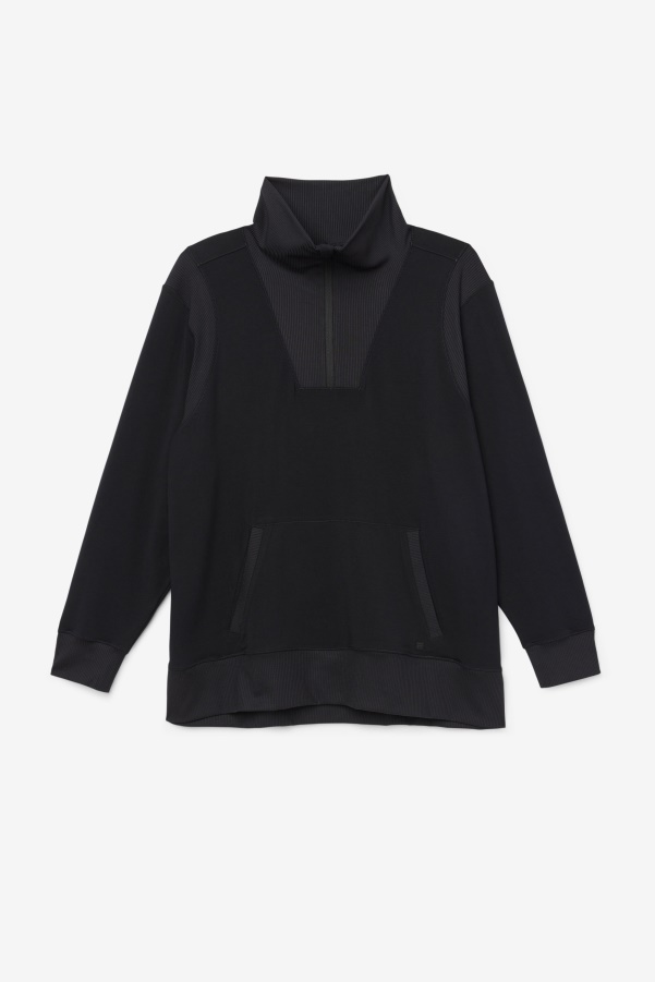 Black Fila Fi-Lux Half Zip