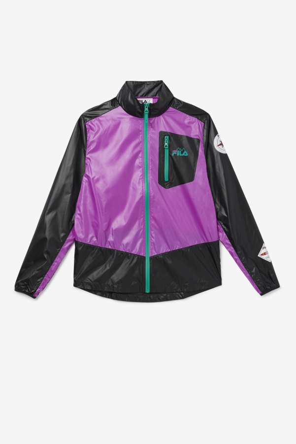 pinnacle jacket Fila Purple/Black/Green