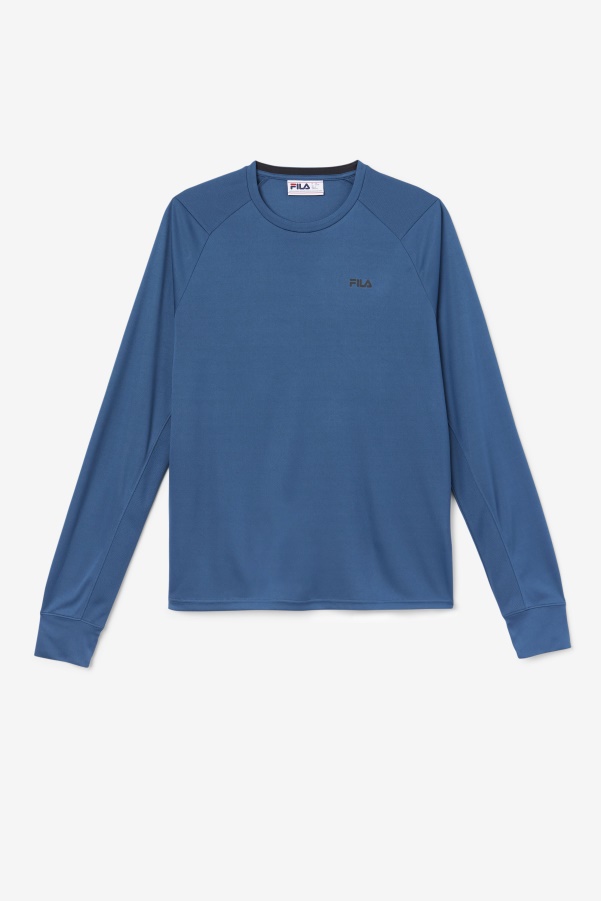 Fila Jazam Long Sleeve Crew Majolica Blue/Black
