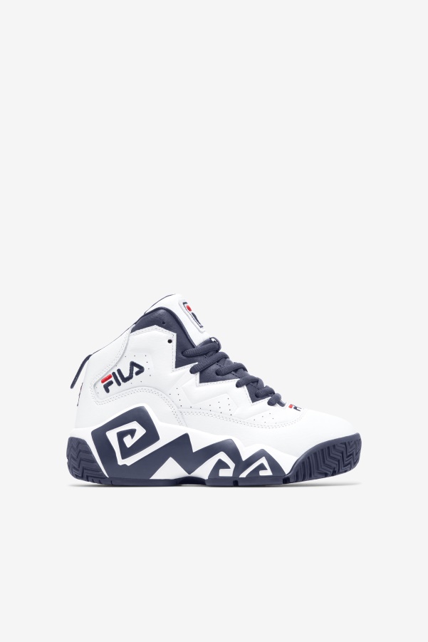 White/Navy/Red Fila Little Kids' Mb