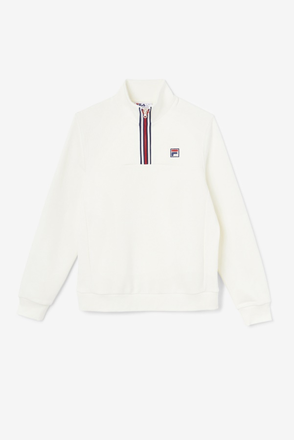 Fila Weston Half Zip Egret
