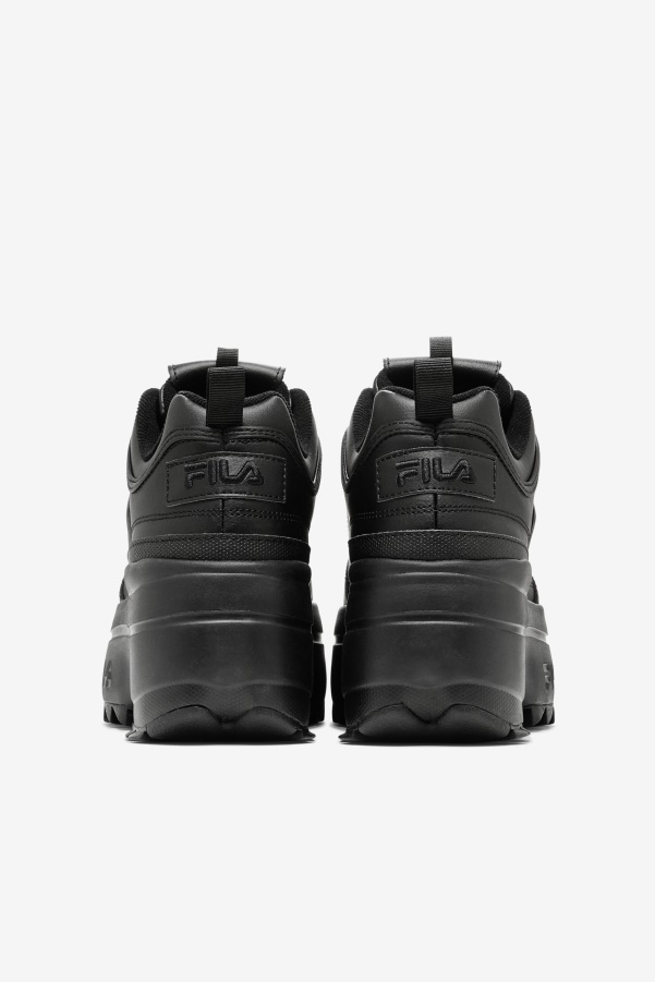 Fila Black Women's Disruptor 2 Wedge