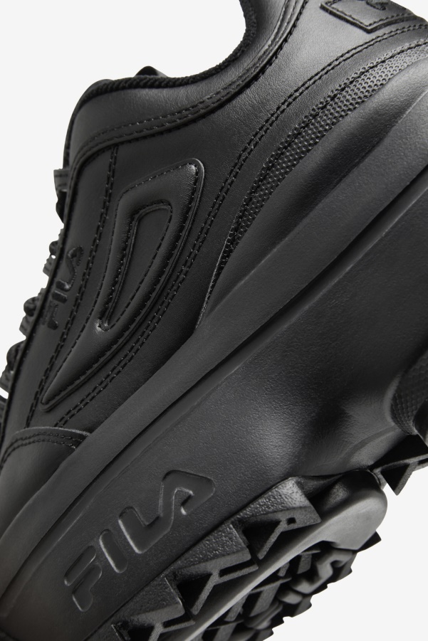 Fila Black Women's Disruptor 2 Wedge