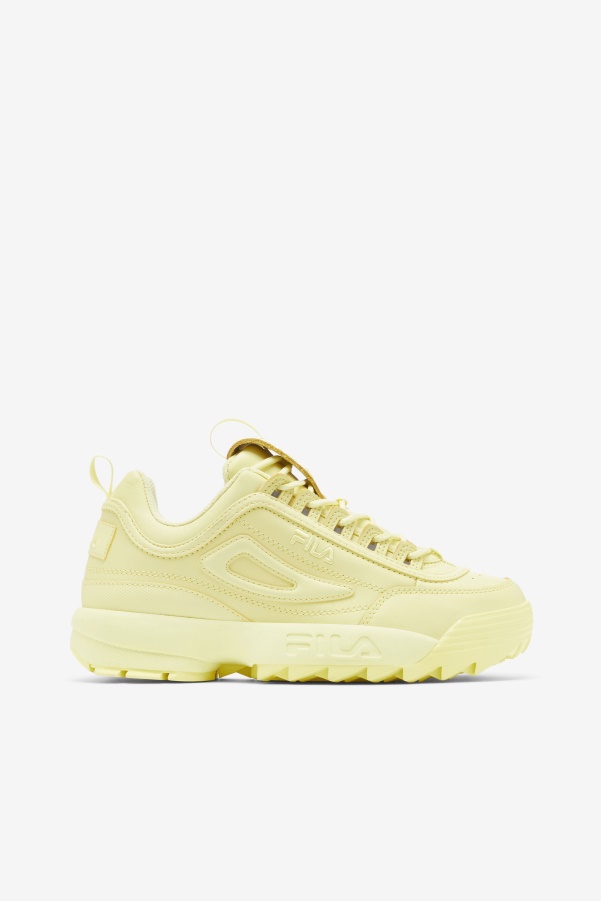 Fila Tender Yellow Women's Disruptor 2 Premium
