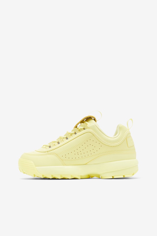Fila Tender Yellow Women's Disruptor 2 Premium