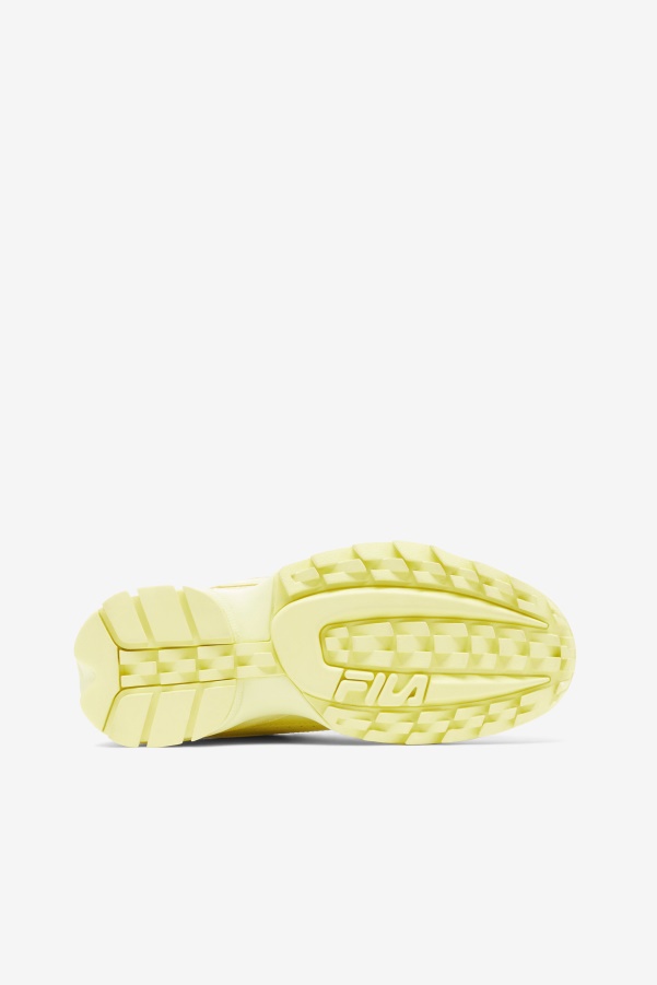 Fila Tender Yellow Women's Disruptor 2 Premium