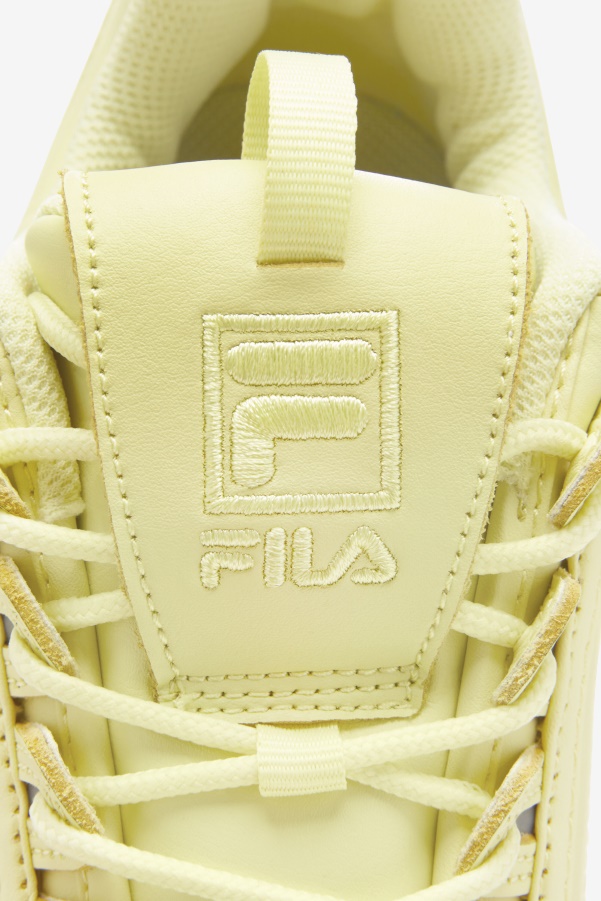 Fila Tender Yellow Women's Disruptor 2 Premium