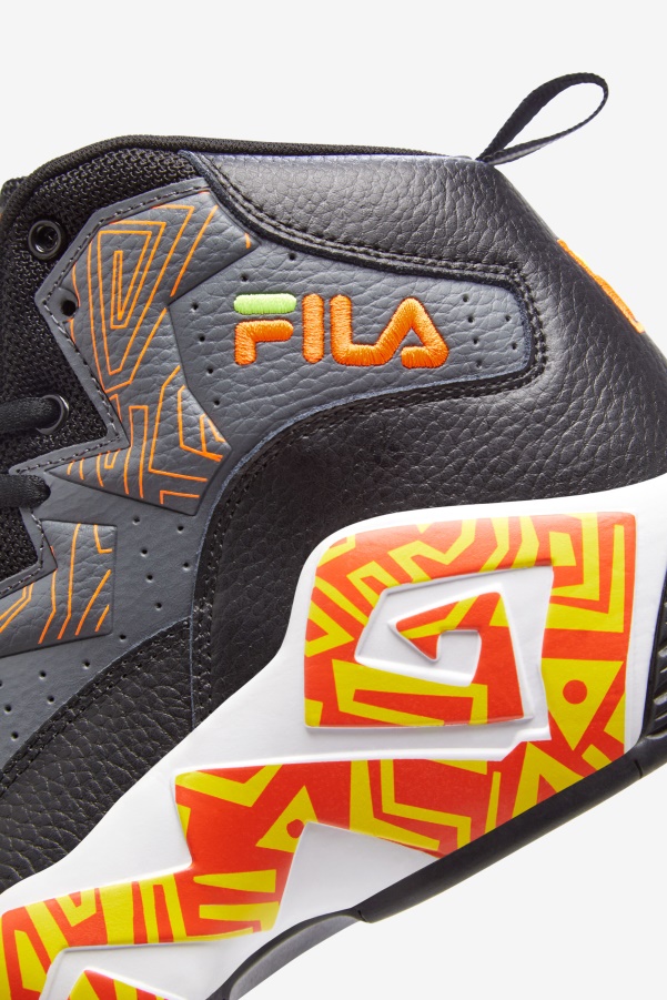 Castlerock/Black/Orange Fila Men's MB