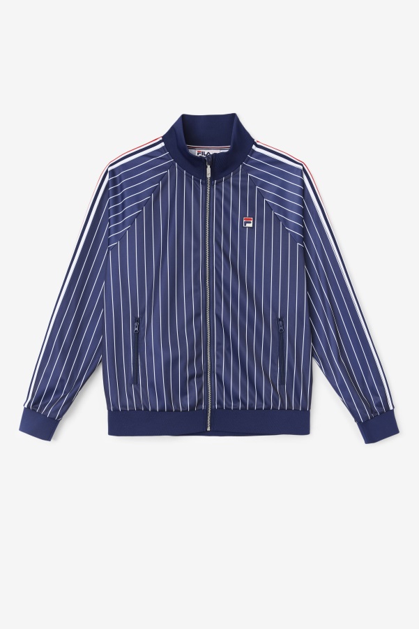 Fila Mitch Track Jacket Peacoat/White