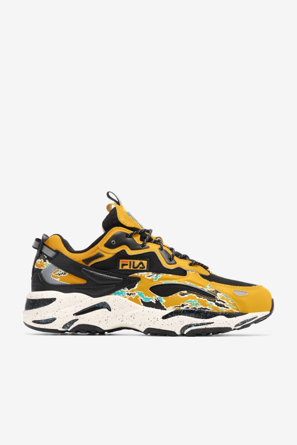 Men's Ray Tracer Apex Fila Black/Golden Rod/White