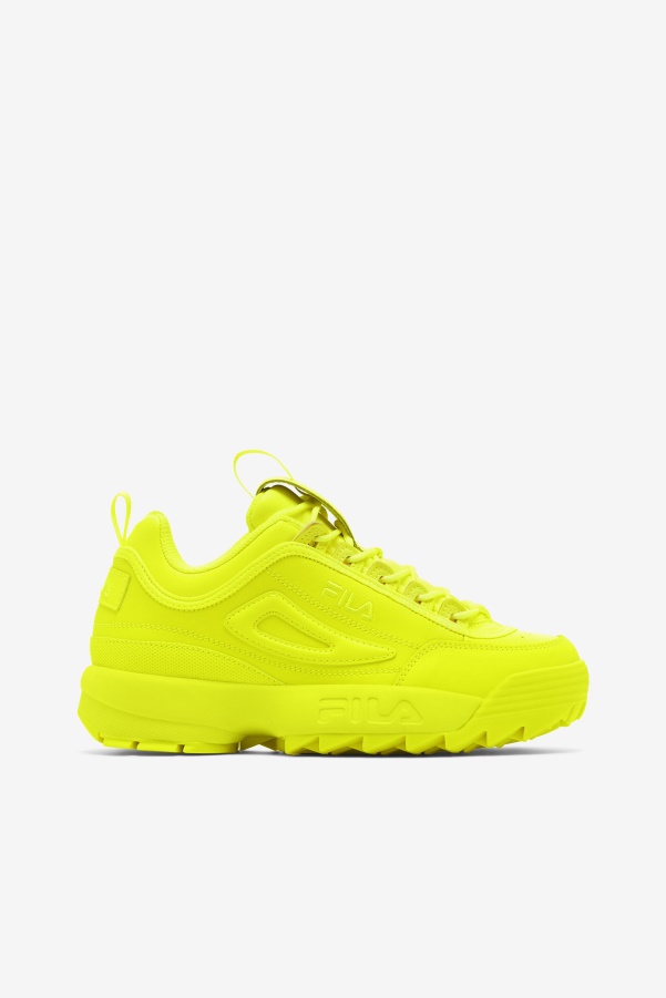 Fila Women's Disruptor 2 Premium Yellow