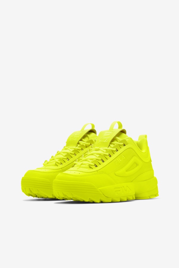 Fila Women's Disruptor 2 Premium Yellow