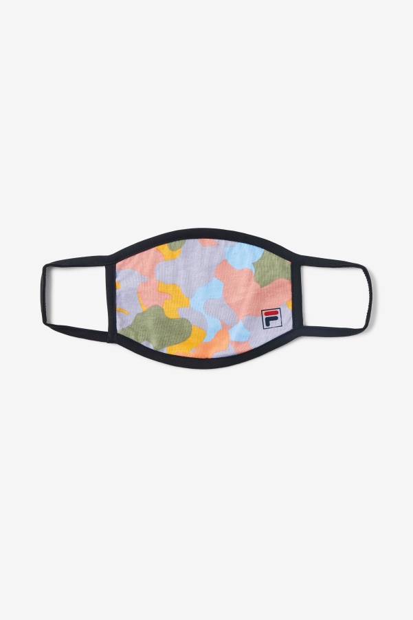 Fila Light Camo Multi Light Multicolor Cloth Face Mask