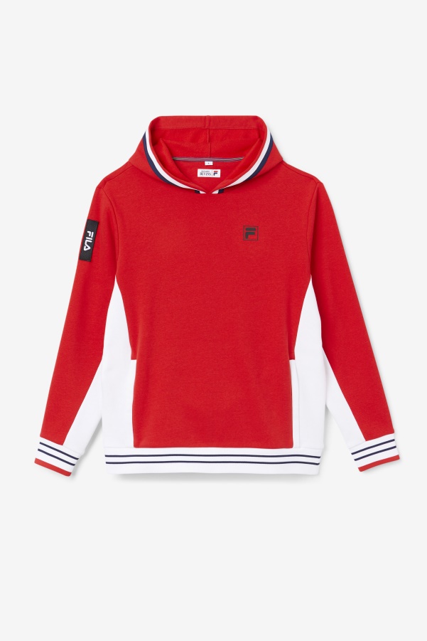 Bevans Park Hoodie Fila Red