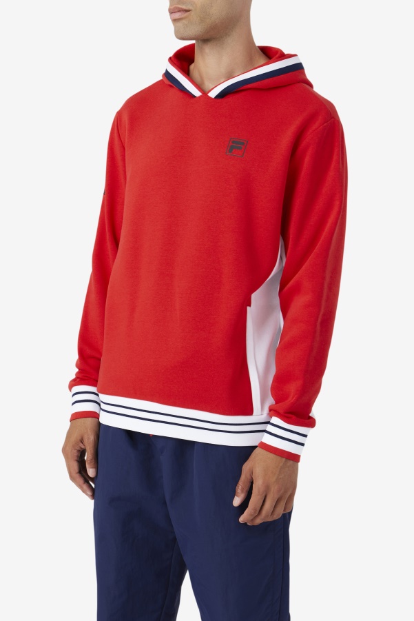 Bevans Park Hoodie Fila Red