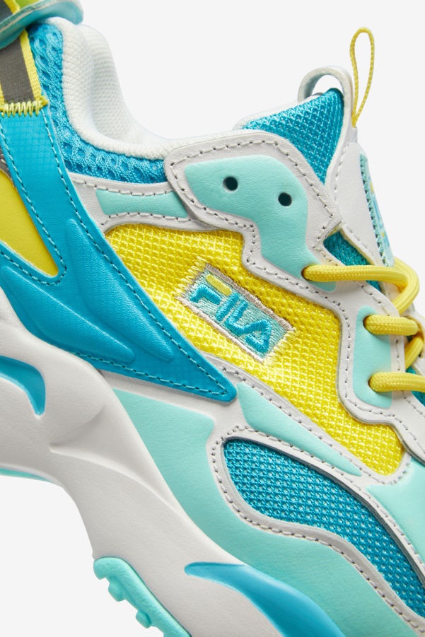 Little Kids' Ray Tracer Apex Celandine/Blue/Blue Fila