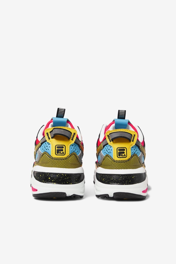 Black/Diva Pink/White Big Kids' Ray Tracer Apex Fila