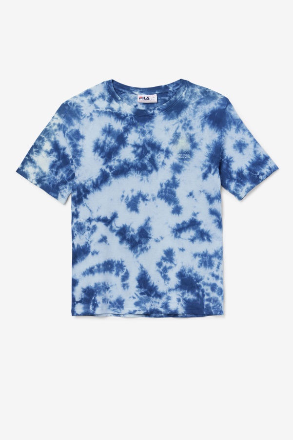 Ayan Tee Fila Majolica Blue/Stone