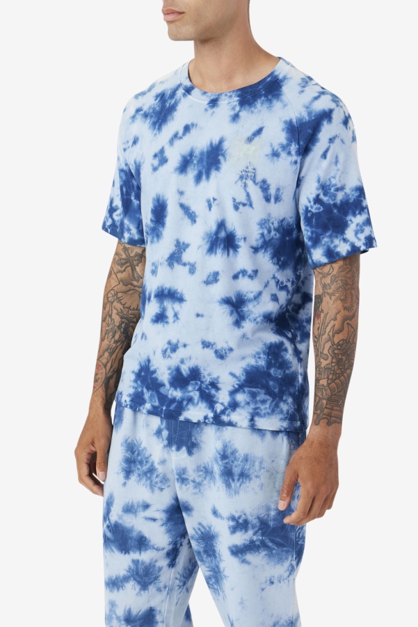 Ayan Tee Fila Majolica Blue/Stone