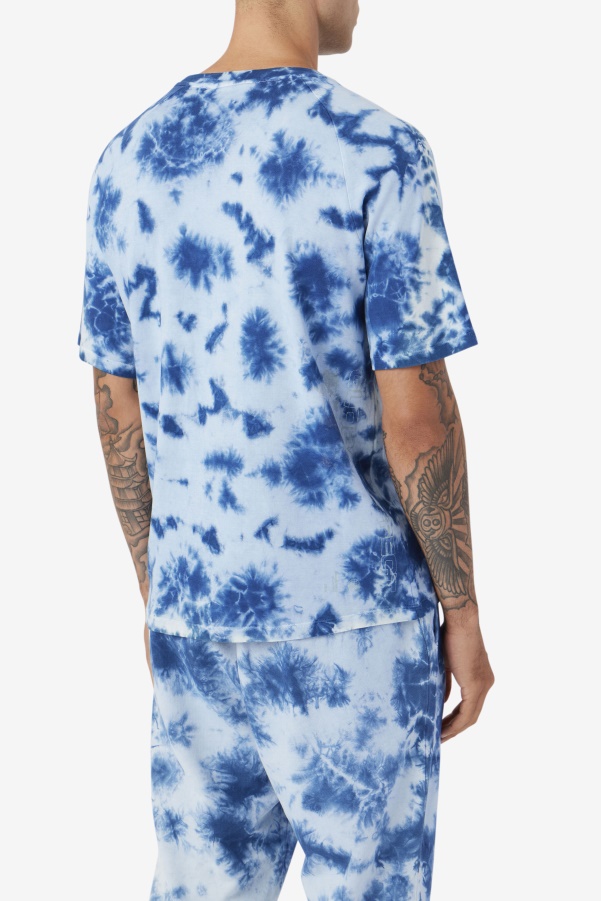 Ayan Tee Fila Majolica Blue/Stone