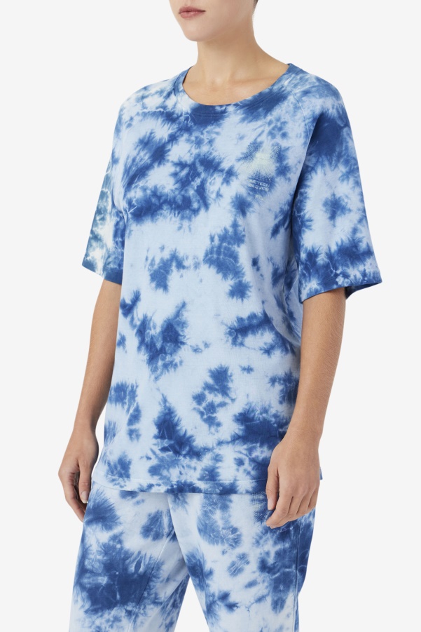 Ayan Tee Fila Majolica Blue/Stone