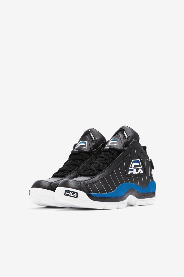 Big Kids' Grant Hill 2 History Fila Black/White/Imperial Blue