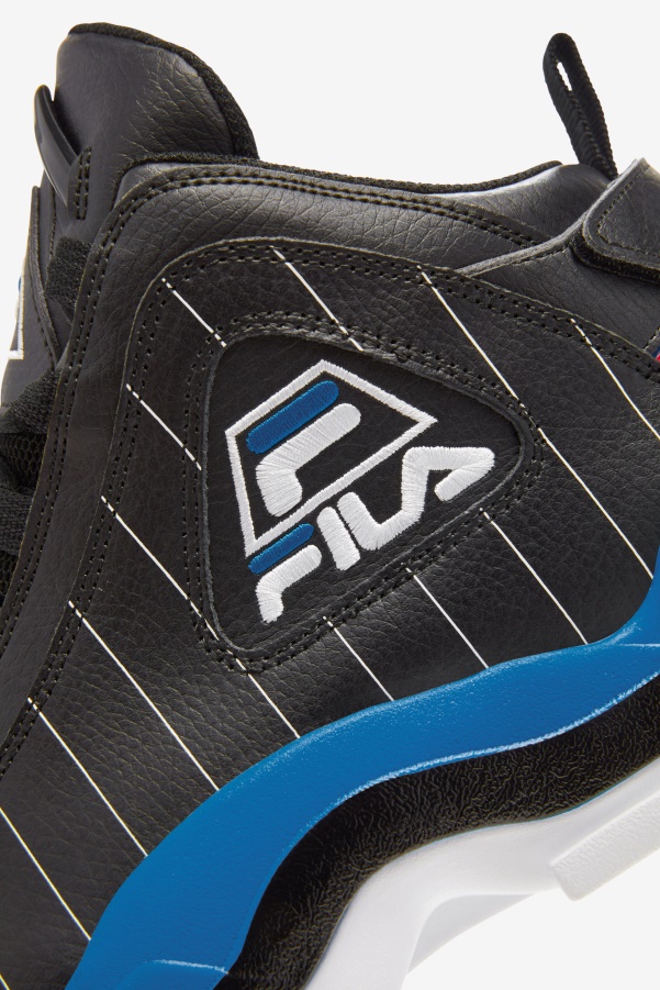Big Kids' Grant Hill 2 History Fila Black/White/Imperial Blue