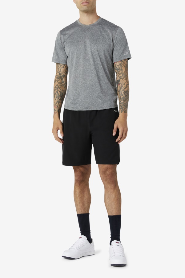 Fila Pickleball Scallop Hem Crew Heather